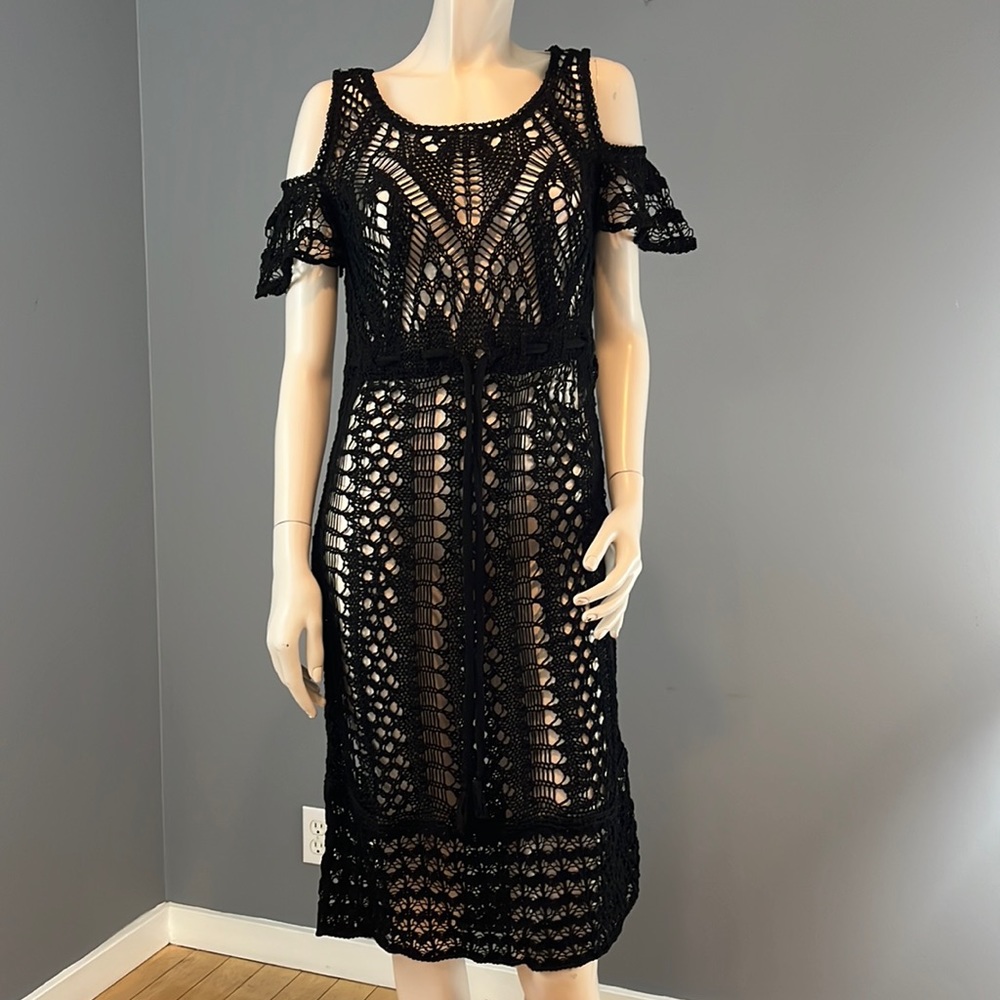 See By Chloe | Dresses | Nwot Black Crochet Dress See By Chloe Xs